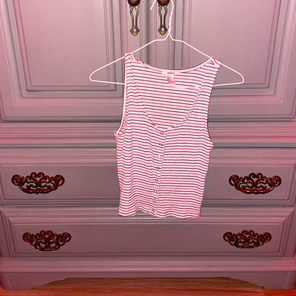 Forever 21 Striped Tank Top.